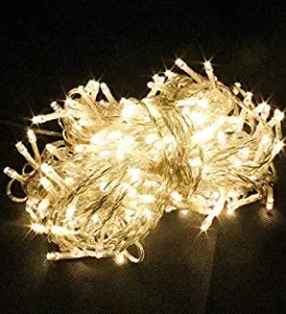 80 LED Bulbs String Light for Diwali Christmas Home Decoration, 10 m (Warm White)