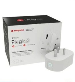 16A Wi-Fi Smart Plug Pro with Energy Monitoring-Suitable for High Power Appliances (AC, Geyser, Motor, etc.), Zunpulse